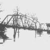 Flood 1937 - L&N Railroad Bridge across the Cumberland River