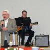 Bill Morris accompanied by John Doubler. Bill was the Emcee for our Musical Program.