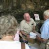 Members line up to purchse one of  Larry Matthews books. June 11,  2011.