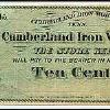 Cumberland Iron Works- Money